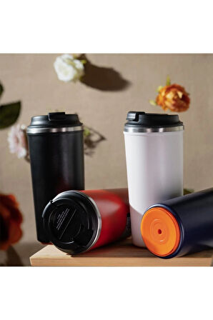 5360 Devrilmez Çelik Termos Bardak