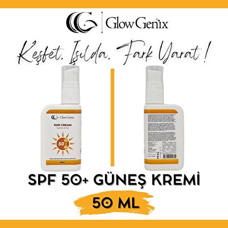 Tüm Cilt Tiplerine Uygun | Yüksek Uv Korumalı | Leke Önleyici | Spf 50+ Güneş Kremi | 50 ml