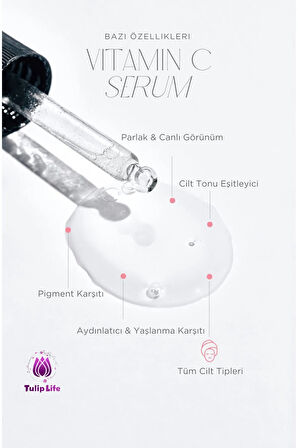 Vitamin C Alpha Arbutin Niacinamide Seramid Serumu 30 ML