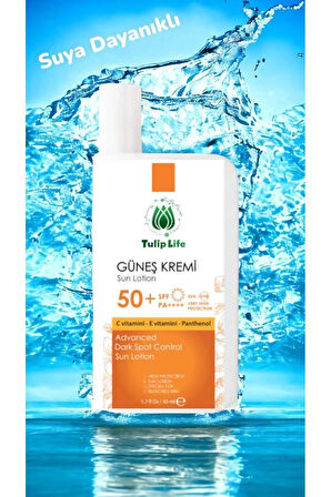 Sun Care Spf+50 High Portection  Nemlendirici Yüksek Koruma Güneş Kremi 50 ml