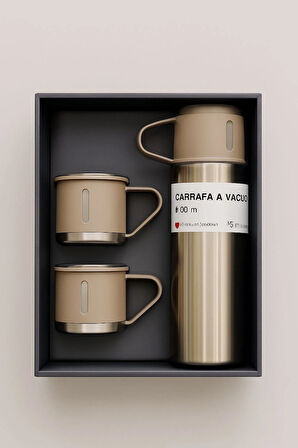 8139 Termos Bardak 3'lü Set