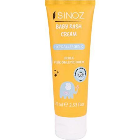 Sinoz Pişik Önleyici Bebek Kremi 75 Ml