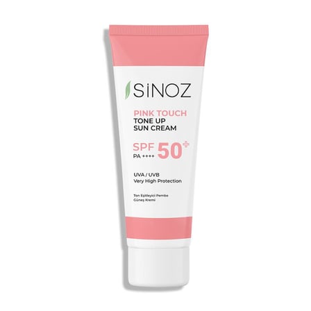 Sinoz Güneş Kremi Pink Touch Ton Eşitleyici Pembe SPF50+ 50 ml