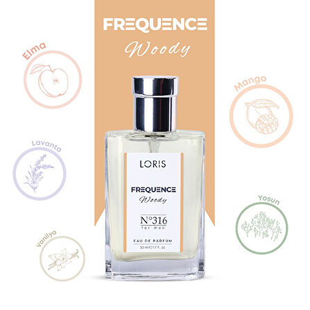 Loris E-316 Frequence Erkek Parfüm 50 ML