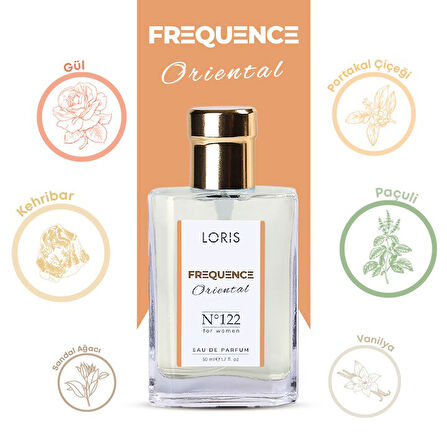 Loris K-122 Frequence Kadın Parfüm 50 ML