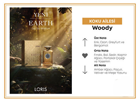 Earth Erkek Parfüm EDP 100 ML