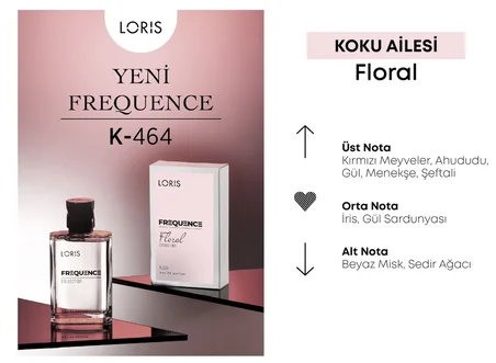 K-464 Frequence Kadın Parfüm EDP 50 ML