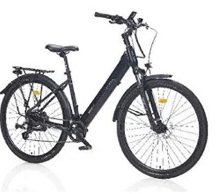CORELLİ KEILA-L ELEKTRİKLİ KADIN ŞEHİR BİSİKLETİ 46CM HD 28 JANT 9 VİTES SİYAH