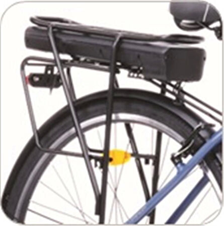 CORELLİ E-CLARA ELEKTRİKLİ KADIN ŞEHİR BİSİKLETİ 46CM V 28 JANT 7 VİTES MAT LACİVERT