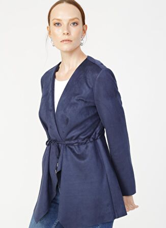 Fabrika Düz Lacivert Ceket