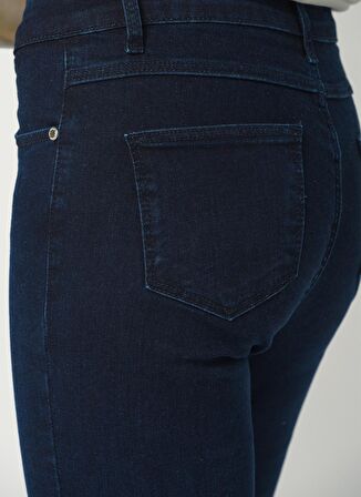 Limon Cepli Skinny Fit Normal Bel KadınDenim Pantolon