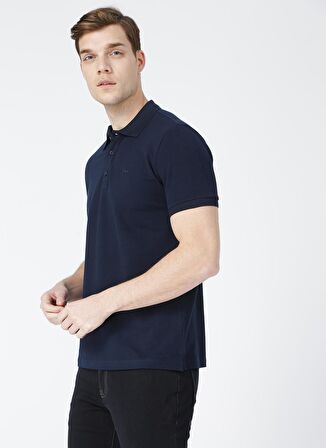 Polo Yaka Düz Lacivert Erkek T-Shirt NOBRO K CEPSIZ