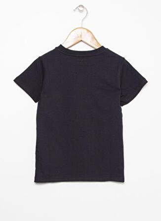 Limon Bisiklet Yaka Baskılı Erkek ÇocukT-Shirt