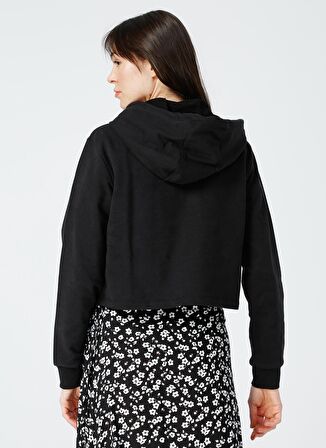 Aeropostale Kadın Siyah Kapüşonlu Sweatshirt