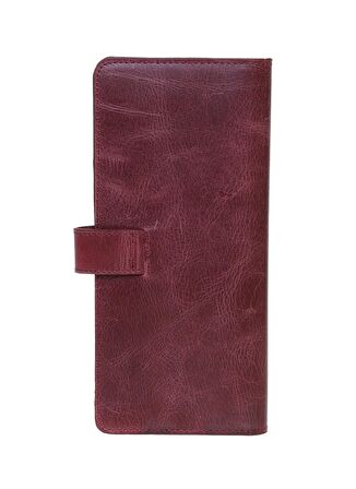 Carrera Bordo Erkek Deri Cüzdan CAR 1 PATLI CRAZY