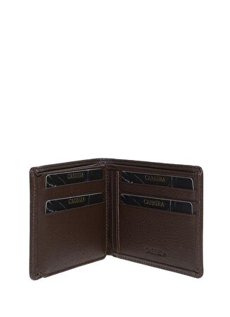 Carrera Kahve Erkek Deri Cüzdan CAR 16 FERMUARLI FLOTHER