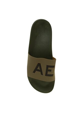 Aeropostale Siyah - Yeşil Erkek Terlik K08-TIGLON