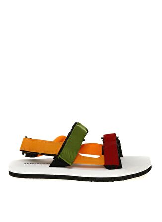 Aeropostale Kırmızı - Yeşil Kadın Sandalet