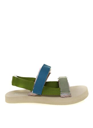 Aeropostale Mavi - Yeşil Kadın Sandalet