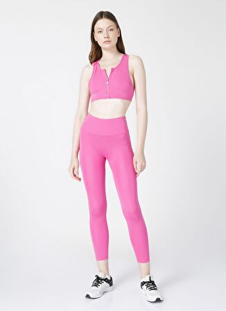 Aeropostale   Skinny  Bilekte Skinny Fit Düz Pembe Kadın Tayt