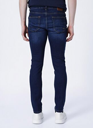 Aeropostale  Slim Fit İndigo Erkek Denim Pantolon E-ETHAN