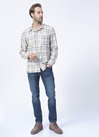 Fabrika Clk 03 Skinny Fit Düz Mavi Erkek Denim Pantolon