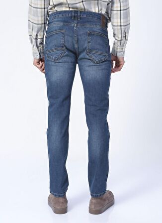 Fabrika Clk 03 Skinny Fit Düz Mavi Erkek Denim Pantolon