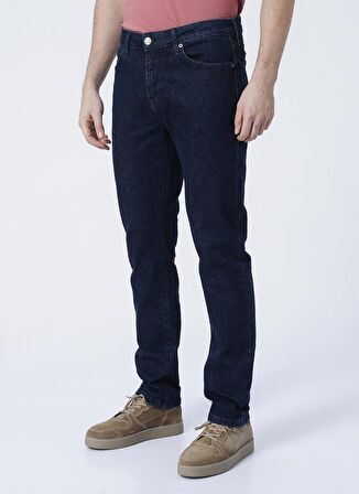 Fabrika Clk 06 Normal Bel Slim Fit Düz Mavi Erkek Denim Pantolon