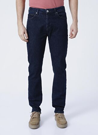 Fabrika Clk 06 Normal Bel Slim Fit Düz Mavi Erkek Denim Pantolon