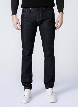 Aeropostale E-Amat Normal Bel Slim FitKoyu İndigo Erkek Denim Pantolon