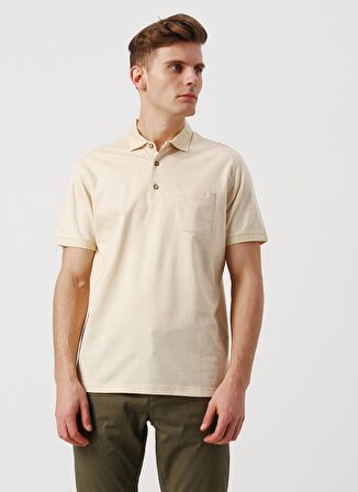 Cotton Bar Sarı Polo T-Shirt