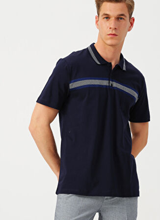 Cotton Bar Polo T-Shirt