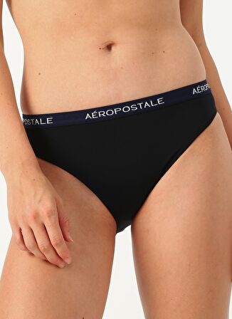 Aeropostale ABA10 Siyah Kadın Bikini Alt