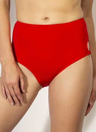 Aeropostale ABA6560 Tek Omuzlu Kırmızı Bikini Alt