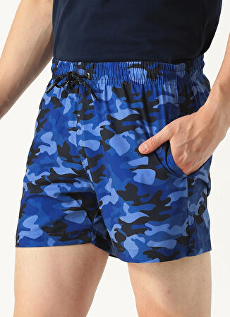 Aeropostale Mavi Erkek Şort Mayo
