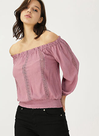Aeropostale Mor Kadın Bluz