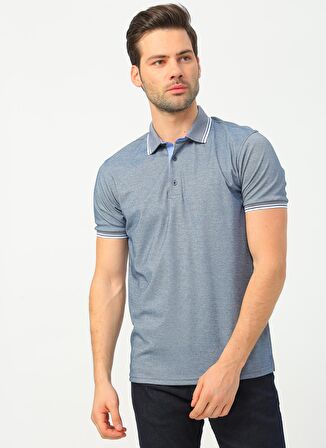 Düz Lacivert Erkek Polo T-Shirt CM DS 01 02