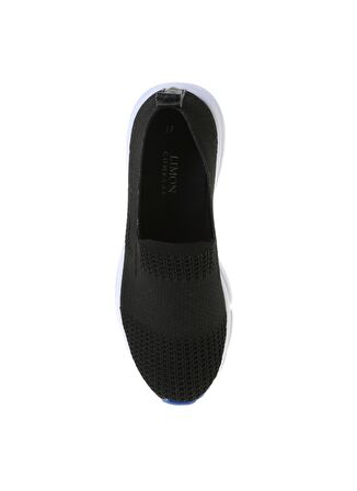 Limon Bağcıksız Siyah Kadın Sneaker
