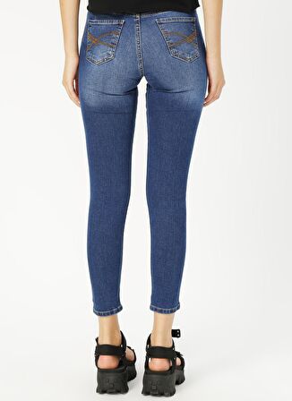 Aeropostale N501 İndigo Kadın Denim Pantolon