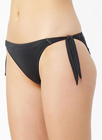 Aeropostale Yandan Bağcıklı Siyah Bikini Alt
