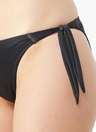 Aeropostale Yandan Bağcıklı Siyah Bikini Alt