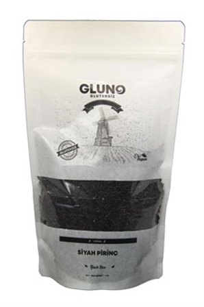 Gluno Glutensiz Siyah Pirinç 500 Gr.