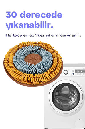 Vantuzlu Snuffle Mat | Snuffle ve Yalama Egzersizi Bir Arada!