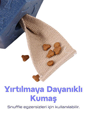 Köpek Aktivite Topu | Mama Saklama ve Çiğneme Oyuncağı