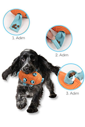 Köpek Snuffle Topu | Mama Saklama ve Çiğneme Oyuncağı