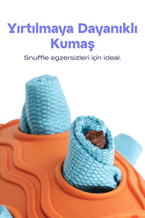Köpek Snuffle Topu | Mama Saklama ve Çiğneme Oyuncağı