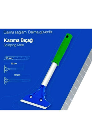 Yenal Kazıma Bıçağı Uzun 65 cm 18 mm Bıçak