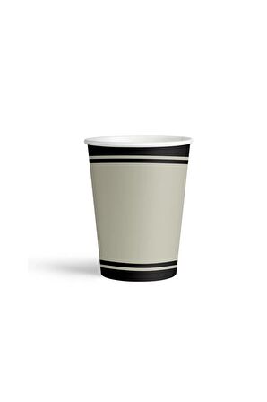 Karton Bardak Retro Vanilya Çiçeği 8'li