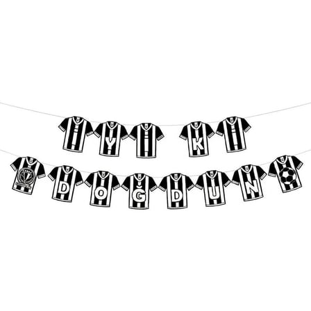 İyi Ki Doğdun Beşiktaş BJK Forma Şekilli Banner Erkek Çocuk Parti Süsü