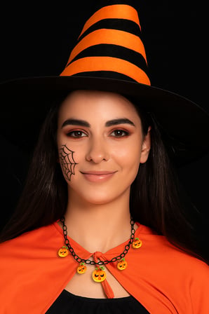 Halloween Cadılar Bayr Korkunç Kolye Balkabağı 50c